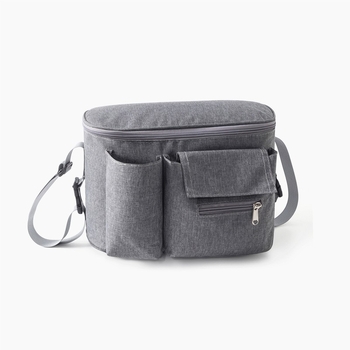 Τσάντα κρεμάστρα για καρότσι – Πολυλειτουργική, Αδιάβροχη αποθήκευση μαμά και μωρό, Ελαφριά, Διαχωρισμός στεγνό-υγρά, Oxford ύφασμα