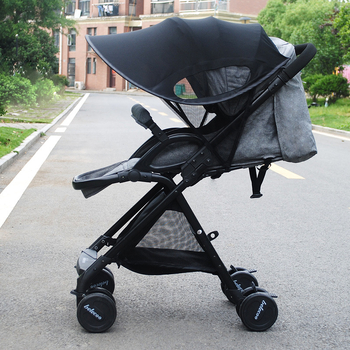 Vežimėlio skėtis Belshu, Lycra, ilgas saulės apsaugos dizainas