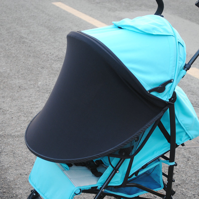 Vežimėlio skėtis Belshu, Lycra, ilgas saulės apsaugos dizainas