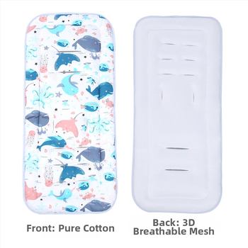 Sėdynės užvalkalas kūdikių vežimėliui, storas, atsparus smūgiams, korėjietiško stiliaus, poliesterio–medvilnės mišinys, visoms sezonoms, suderinamas su vežimėliu, valgomojo kėde ir lopšiu