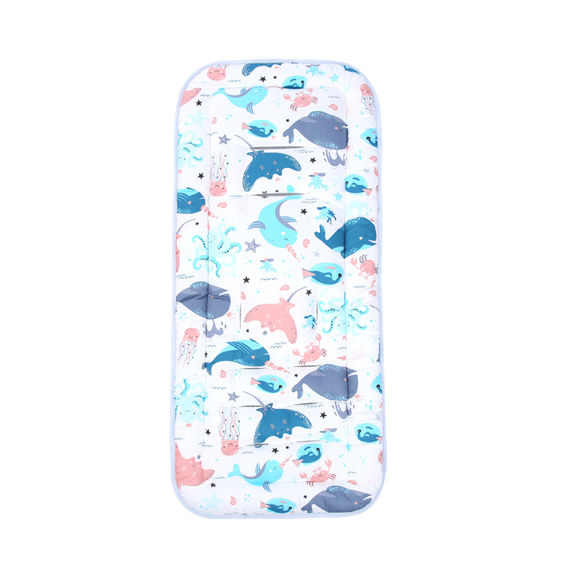 Sėdynės užvalkalas kūdikių vežimėliui, storas, atsparus smūgiams, korėjietiško stiliaus, poliesterio–medvilnės mišinys, visoms sezonoms, suderinamas su vežimėliu, valgomojo kėde ir lopšiu