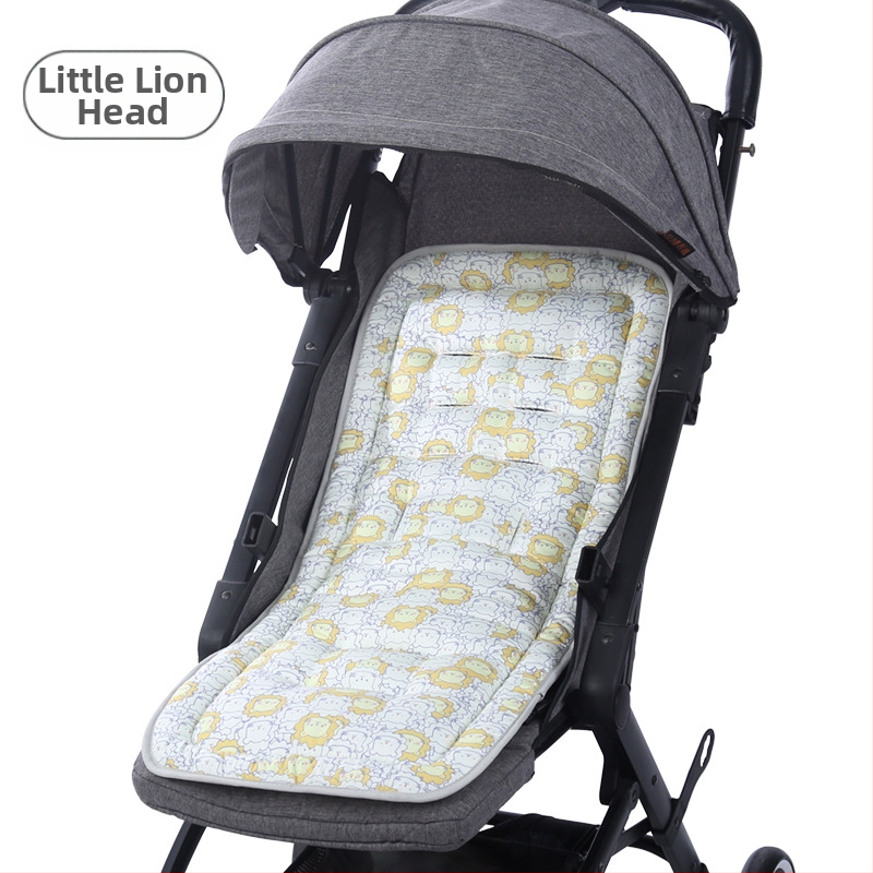 Sėdynės užvalkalas kūdikių vežimėliui, storas, atsparus smūgiams, korėjietiško stiliaus, poliesterio–medvilnės mišinys, visoms sezonoms, suderinamas su vežimėliu, valgomojo kėde ir lopšiu