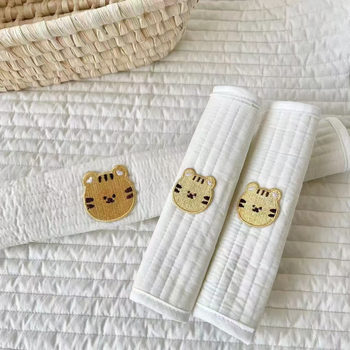 Κάλυμμα μπροστινού βραχίονα καροτσιού με σχέδιο καρτούν, βαμβάκι, εκτύπωση λογότυπου