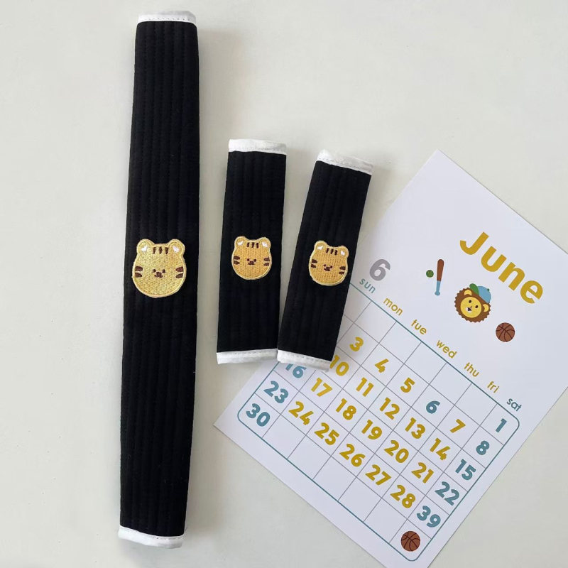 Κάλυμμα μπροστινού βραχίονα καροτσιού με σχέδιο καρτούν, βαμβάκι, εκτύπωση λογότυπου