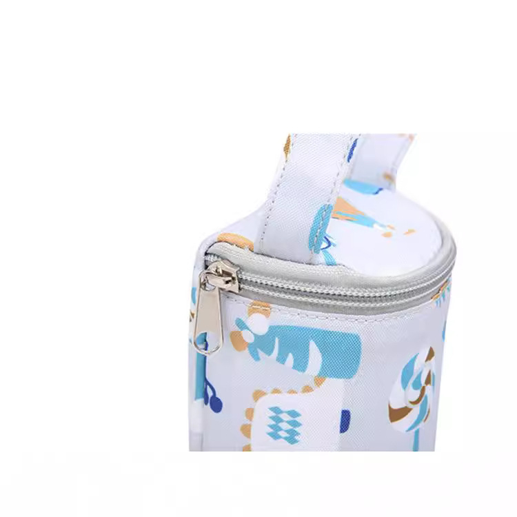 Chubbypapa Lollipop vežimėlio šiluminė maišelė buteliukams — izoliacinė maišelis kūdikių buteliukams, 300D Oxford audinys, laminuotas audinys, aliuminio folija, svoris 0,15 kg, pritaikymas galimas