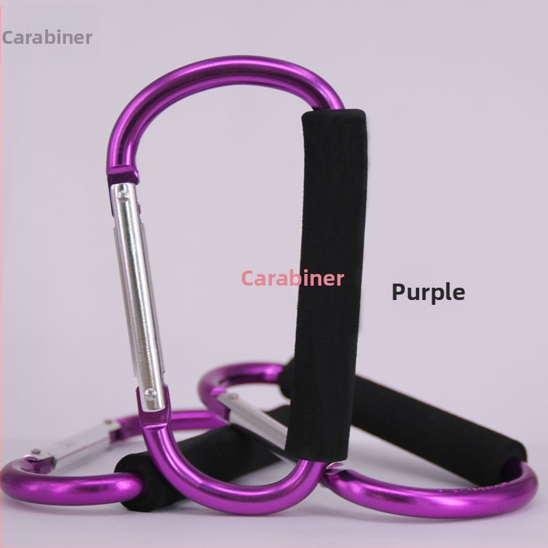 Κλιπ τύπου D από κράμα αλουμινίου, μάρκα Hebrew, μέγιστο φορτίο 30 kg