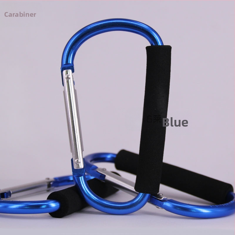 Κλιπ τύπου D από κράμα αλουμινίου, μάρκα Hebrew, μέγιστο φορτίο 30 kg