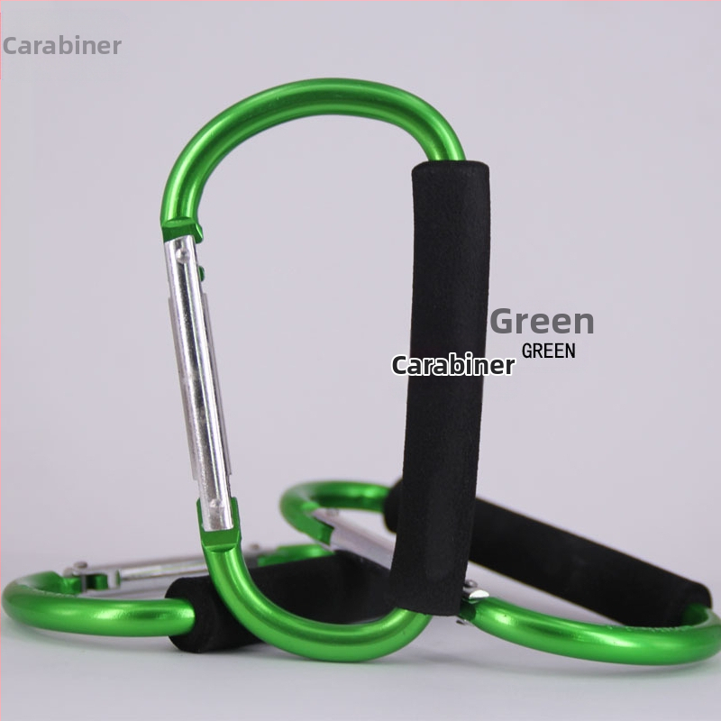 Κλιπ τύπου D από κράμα αλουμινίου, μάρκα Hebrew, μέγιστο φορτίο 30 kg