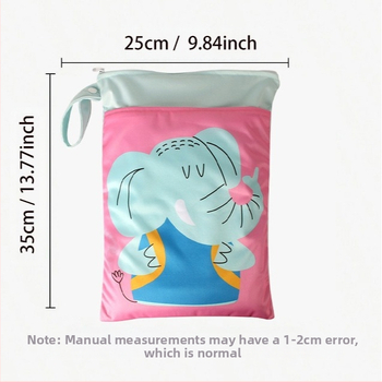 Τσάντα αποθήκευσης ταξιδιού με εκτύπωση καρτούν, φορητός σχεδιασμός, πολυεστέρας, πολυχρηστική, μοντέλο ALIDW01