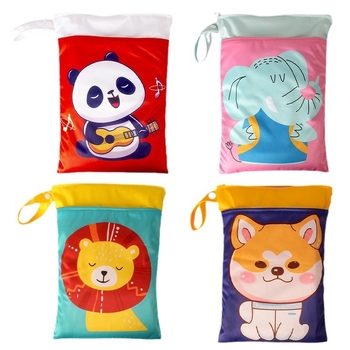 Τσάντα αποθήκευσης ταξιδιού με εκτύπωση καρτούν, φορητός σχεδιασμός, πολυεστέρας, πολυχρηστική, μοντέλο ALIDW01