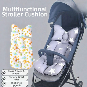 Debeli pamukasti jastučić za sjedalo kolica, Korejskog stila, univerzalan za sve sezone, za bebe 0–3 godine