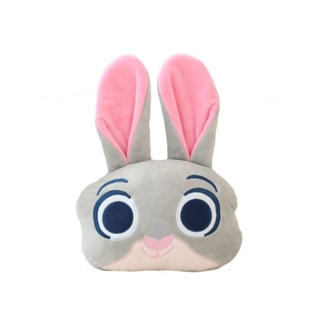 Automobilio pliušinis pagalvėlis su PP medvilnės užpildais – mielas gyvūnų raštas – animacinio stiliaus