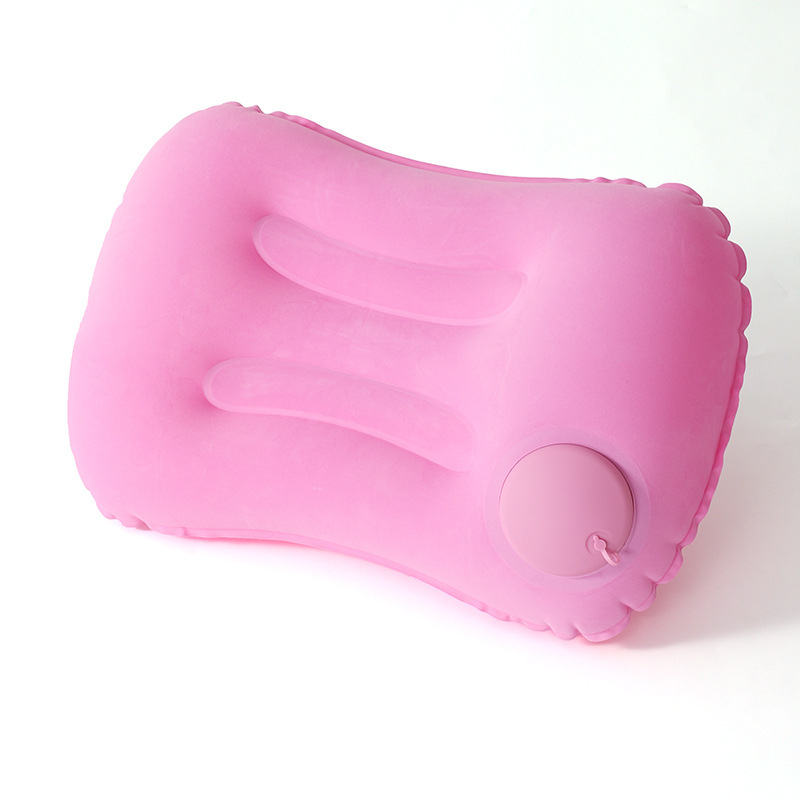 Malisjiang putni set jastuka za vrat – tri dijela s maskom za oči i ušnim čepićima; napuhujući U‑oblik jastuk, PVC s flockingom, prilagodljiv