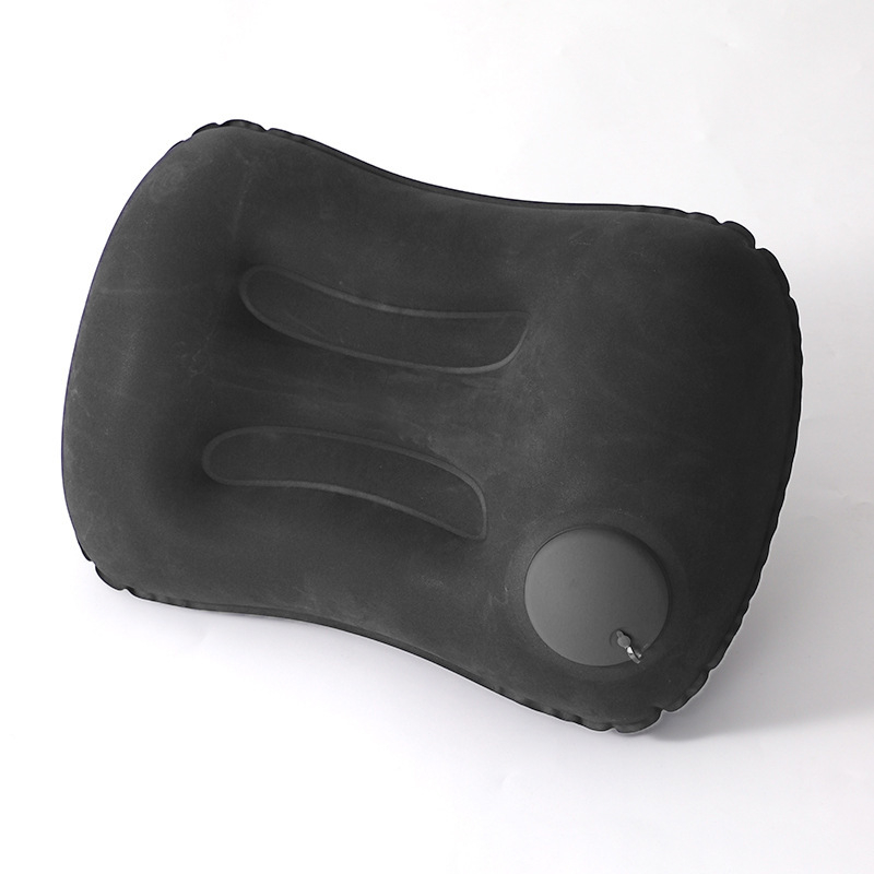 Malisjiang putni set jastuka za vrat – tri dijela s maskom za oči i ušnim čepićima; napuhujući U‑oblik jastuk, PVC s flockingom, prilagodljiv