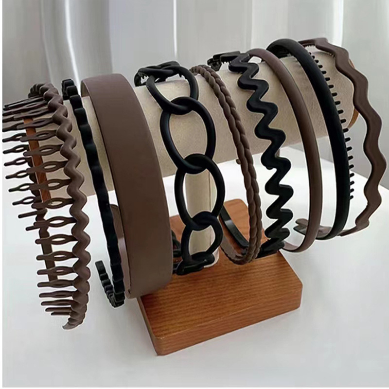 Galvos juosta iš plastiko/dervos – rankų darbo, Junbei, 9 vnt. rinkinys, 97 g per rinkinį, moterims