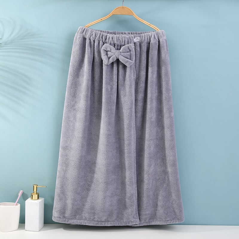 Τριμελές σετ μπάνιου από φλις κοραλλιού με καπέλο στέγνωσης μαλλιών και κορδέλα μαλλιών με φιόγκο, απορροφητικό 0-5 δευτερόλεπτα, 400 g, σειρά Underwater Story