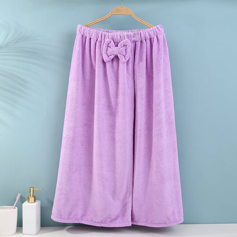 Τριμελές σετ μπάνιου από φλις κοραλλιού με καπέλο στέγνωσης μαλλιών και κορδέλα μαλλιών με φιόγκο, απορροφητικό 0-5 δευτερόλεπτα, 400 g, σειρά Underwater Story