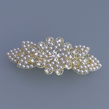 Αξεσουάρ μαλλιών με στρας, κλιπ περιστροφικό, ηλεκτροπλατιωμένο, κορεατικό στυλ, φρέσκο και γλυκό