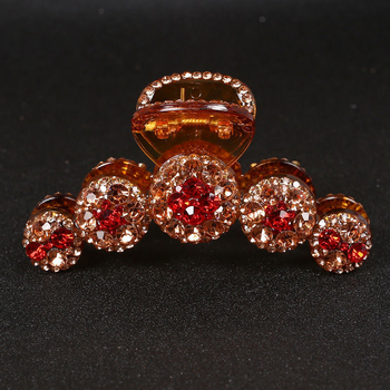 Κλιπ μαλλιών με σφιγκτήρα σε ρετρό στυλ, χειροποίητο από ρητίνη πλαστικού, γυναικείος αξεσουάρ μαλλιών, προσαρμόσιμο