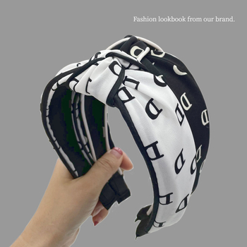 Κεφαλόδεσμος με φιόγκο από ύφασμα, χειροποίητο από Sophielani, προέλευση Yiwu