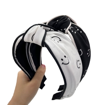 Κεφαλόδεσμος με φιόγκο από ύφασμα, χειροποίητο από Sophielani, προέλευση Yiwu