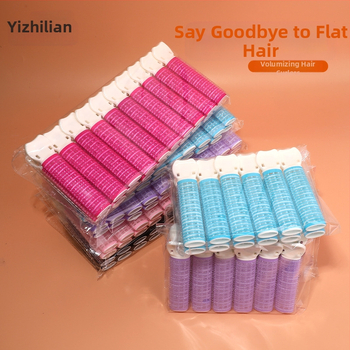 Ezhilian щипка за коса за обем на чело - пластмасова/смолна щипка за коса, безшевна клип за челото