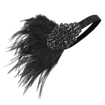 Аксесоари за глава - Gatsby лента за глава 1920-те, Lowosaiwor, производство №2019070178, античен стил