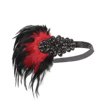 Αξεσουάρ κεφαλιού - Gatsby κορδέλα 1920s, Lowosaiwor, αριθμός παραγωγής 2019070178, αρχαϊκό στυλ