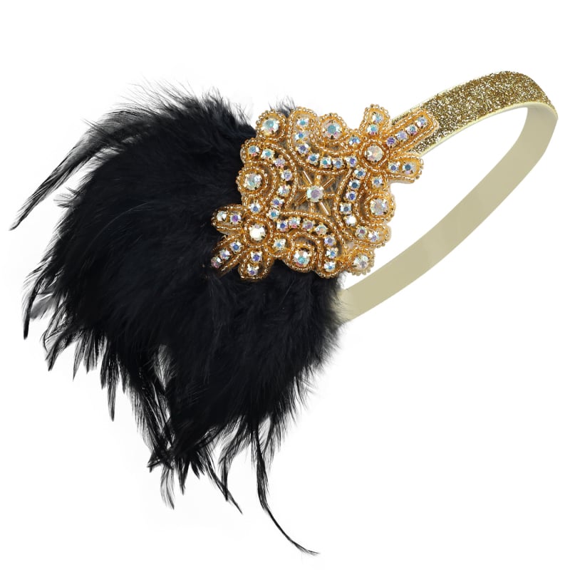 Аксесоари за глава - Gatsby лента за глава 1920-те, Lowosaiwor, производство №2019070178, античен стил