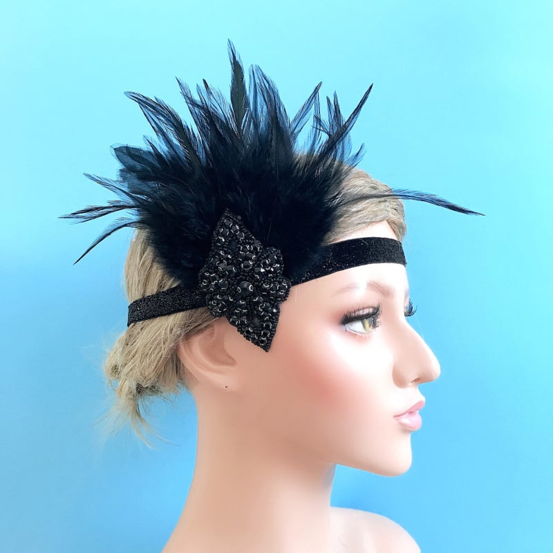 Аксесоари за глава - Gatsby лента за глава 1920-те, Lowosaiwor, производство №2019070178, античен стил