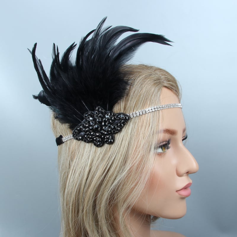 Аксесоари за глава - Gatsby лента за глава 1920-те, Lowosaiwor, производство №2019070178, античен стил