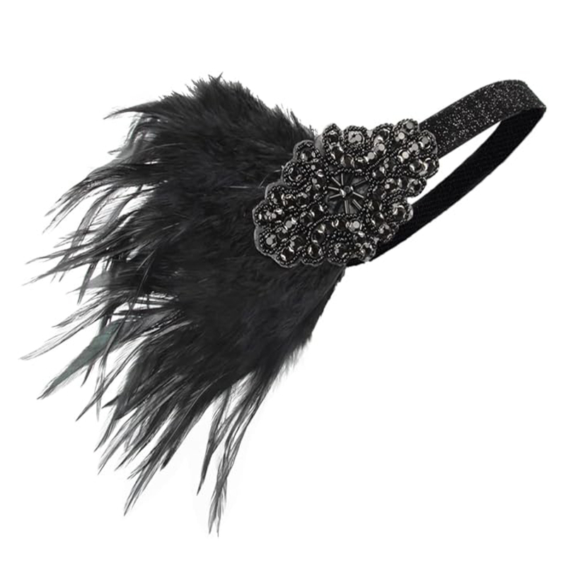 Аксесоари за глава - Gatsby лента за глава 1920-те, Lowosaiwor, производство №2019070178, античен стил