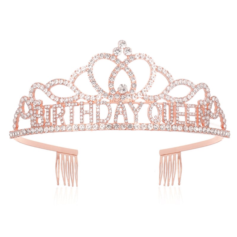 Galvos karūna iš lydinio su deimantų dekoru, rankų darbo, moteriško stiliaus galvos aksesuaras