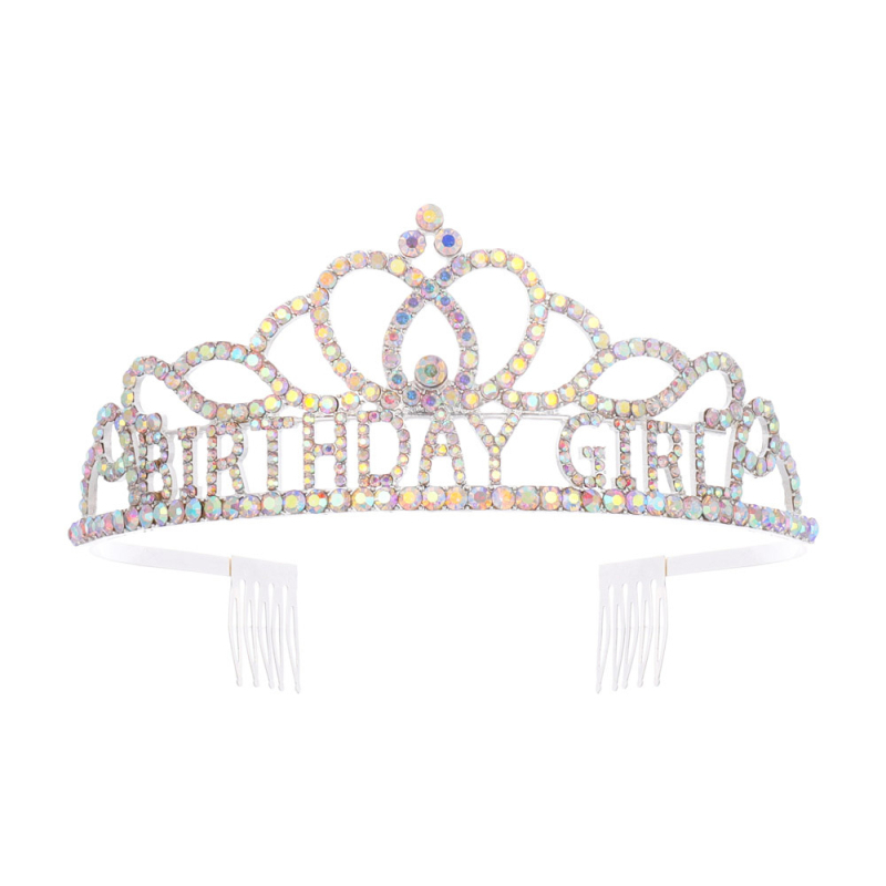 Krunica za glavu od legure s dijamantnom ukrasom, ručno izrađeno, ženski dodaci za kosu