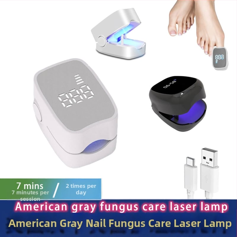 Nešiojama UV nagų terapijos lempa skirta grybelių gydymui ir valymui, fototerapija