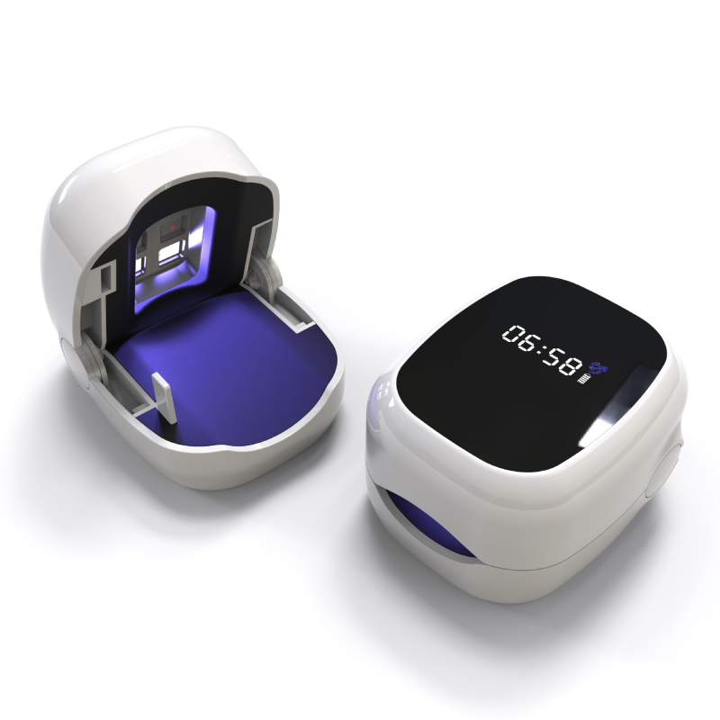 Nešiojama UV nagų terapijos lempa skirta grybelių gydymui ir valymui, fototerapija