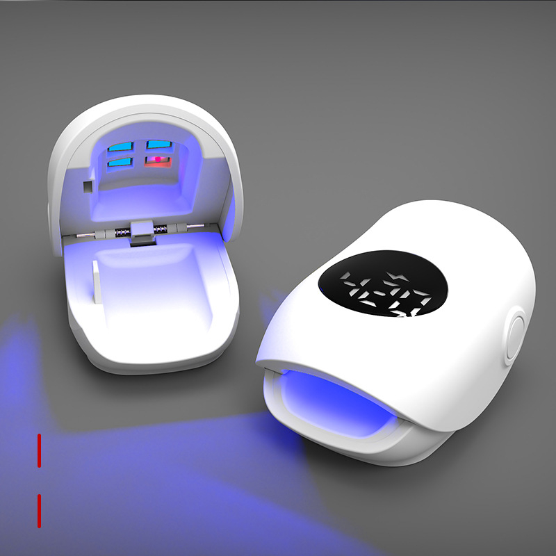 Nešiojama UV nagų terapijos lempa skirta grybelių gydymui ir valymui, fototerapija