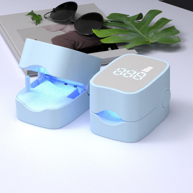 Nešiojama UV nagų terapijos lempa skirta grybelių gydymui ir valymui, fototerapija