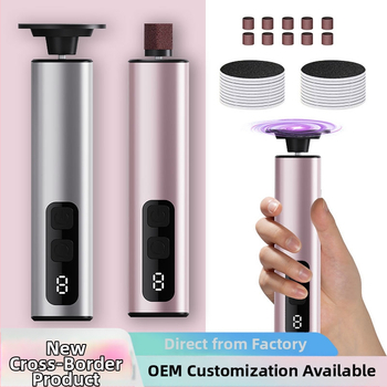 Ηλεκτρική λίμα ποδιών με 9 επίπεδα ρύθμισης, επαναφορτιζόμενη, αθόρυβη - απομακρύνει νεκρό δέρμα και κάλους