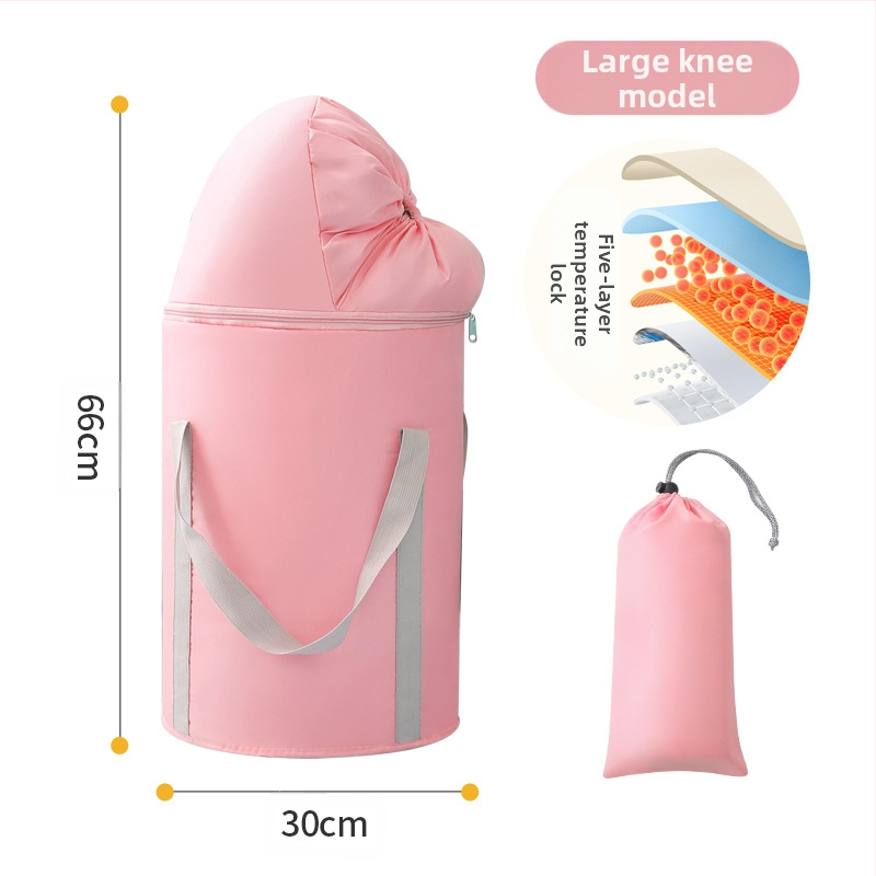 Beisi φορητός κάδος μπάνιου για τα πόδια – διπλός σχεδιασμός, πτυσσόμενος, ανυψωμένες πλευρές, Twill 210d υλικό, για βύθισμα ποδιών ενηλίκων