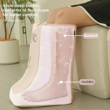 Θερμομονωμένη αναδιπλούμενη μπανιέρα ποδιών, νάιλον ύφασμα, σταθερή θερμοκρασία, φορητή, βαθιά χωρητικότητα