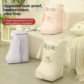 Θερμομονωμένη αναδιπλούμενη μπανιέρα ποδιών, νάιλον ύφασμα, σταθερή θερμοκρασία, φορητή, βαθιά χωρητικότητα