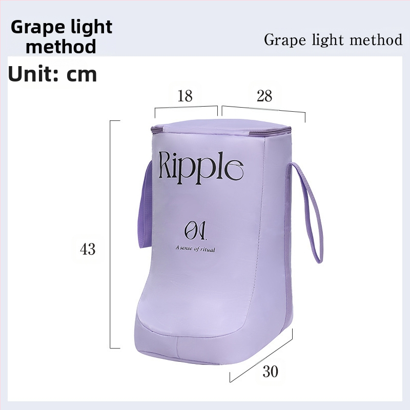 Θερμομονωμένη αναδιπλούμενη μπανιέρα ποδιών, νάιλον ύφασμα, σταθερή θερμοκρασία, φορητή, βαθιά χωρητικότητα