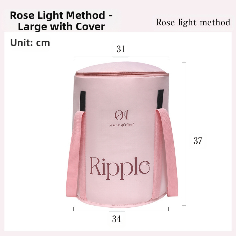 Θερμομονωμένη αναδιπλούμενη μπανιέρα ποδιών, νάιλον ύφασμα, σταθερή θερμοκρασία, φορητή, βαθιά χωρητικότητα