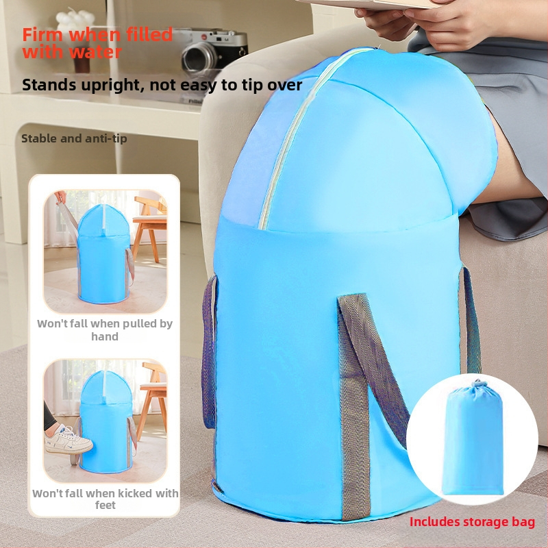 Διπλούμενο λουτρό ποδιών από Twill για ποδόλουτρο, φορητή πενταεπίπεδη κατασκευή, μάρκα Tide