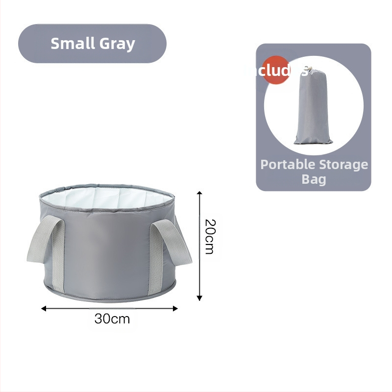 Διπλούμενο λουτρό ποδιών από Twill για ποδόλουτρο, φορητή πενταεπίπεδη κατασκευή, μάρκα Tide