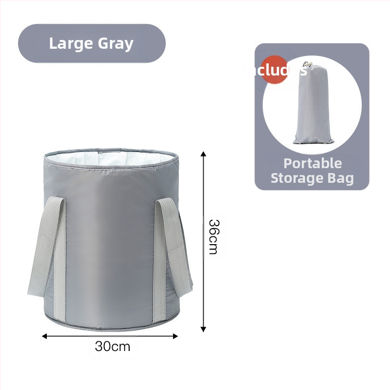 Διπλούμενο λουτρό ποδιών από Twill για ποδόλουτρο, φορητή πενταεπίπεδη κατασκευή, μάρκα Tide