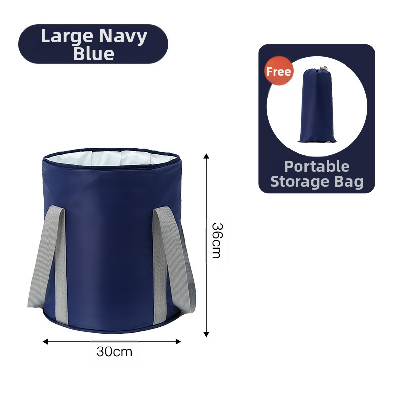 Διπλούμενο λουτρό ποδιών από Twill για ποδόλουτρο, φορητή πενταεπίπεδη κατασκευή, μάρκα Tide