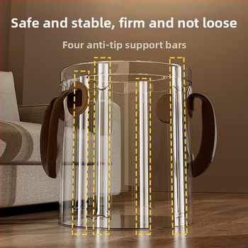 Πτυσσόμενη μονωμένη βαθιά λεκάνη ποδιών για οικιακή χρήση, PVC