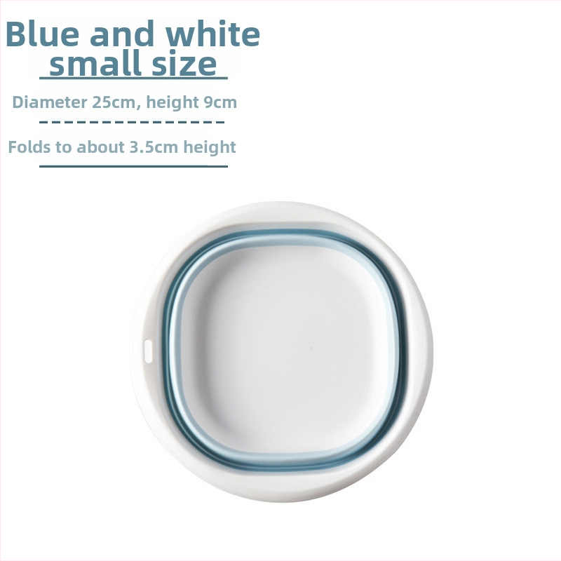 Sklopiva udubljena umivaonica za dom i putovanja – prenosna, od netkanog materijala